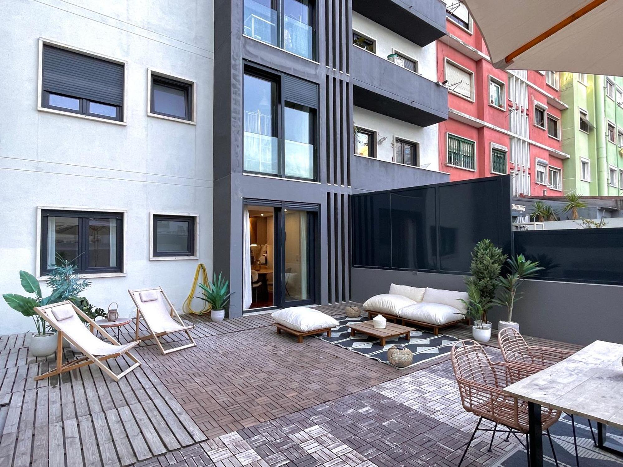 Casa Boma Lisboa - Brighting Apartment With Spacious Terrace - Alvalade III Экстерьер фото